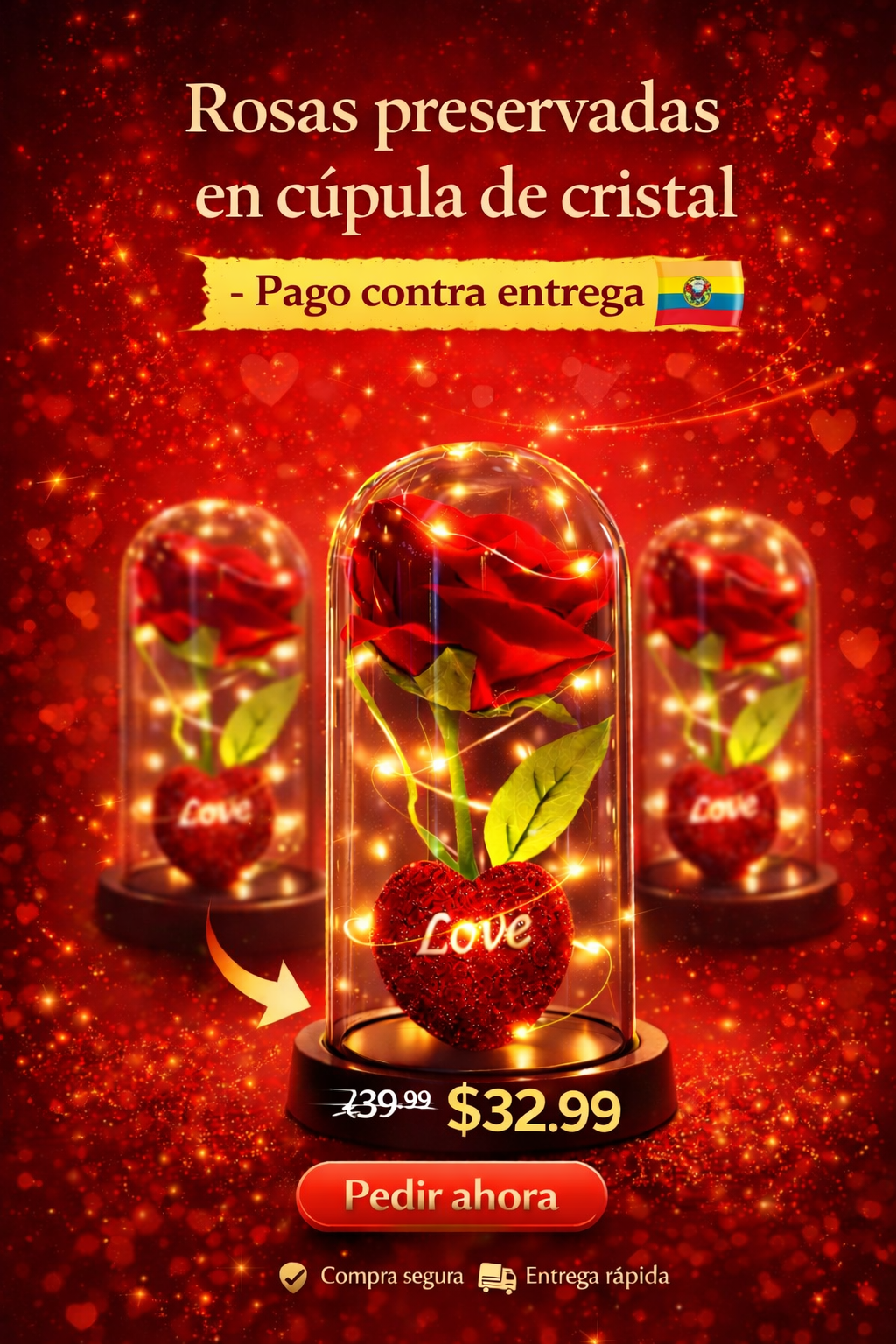 Rosa Eterna 🌹 – Amor que nunca se apaga