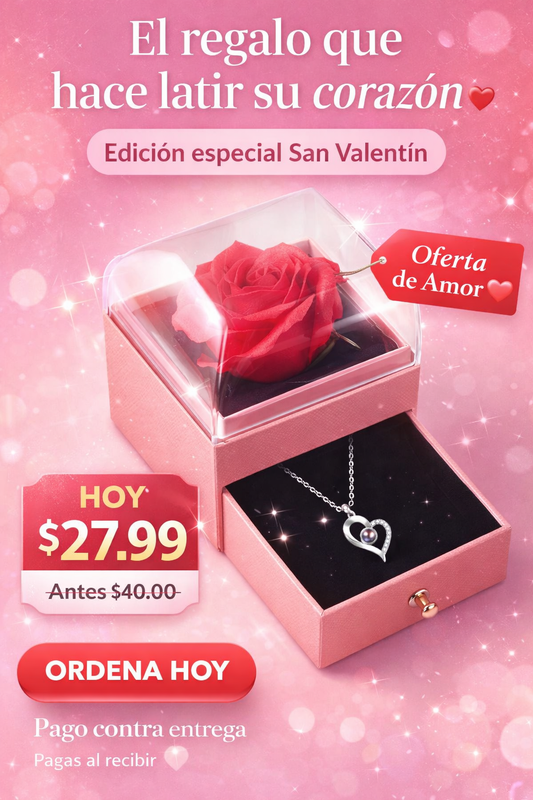 AMOR ETERNO ❤️ El regalo que convierte un simple momento en un recuerdo para toda la vida.