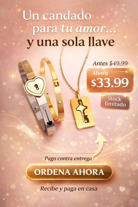 Amor Candado  Un símbolo que une corazones, no solo estilos.